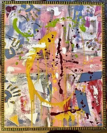 Art Alix tableau un mari pas vraiment jaloux